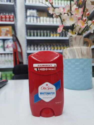 مام استیکی اولد اسپایس ضد تعریق مدل White Water حجم 50ml